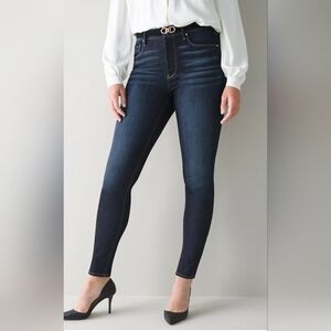 WHBM High-Rise Sculpt Skinny Ankle Jeans